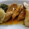 pure-de-batata-doce-com-frango-receitasmania
