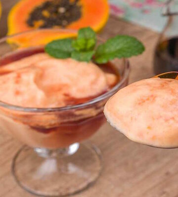 sobremesa-creme-de-papaia-com-licor-receitasmania